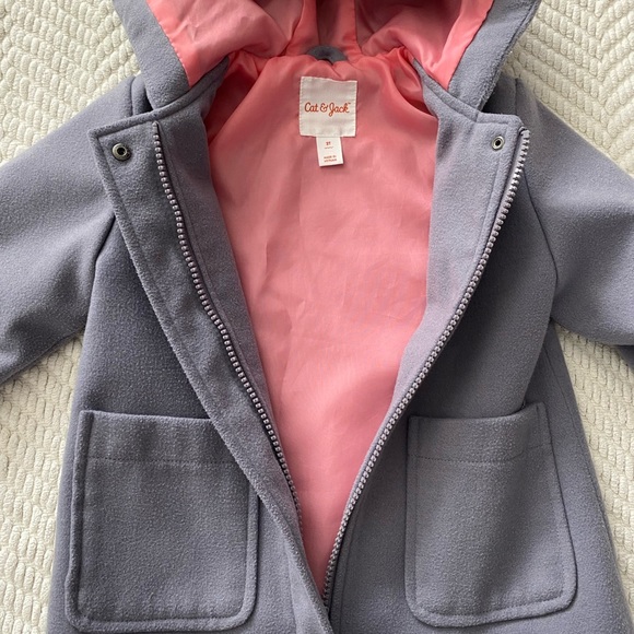 Bunny rabbit coat, size 2t, Easter spring jacket - Picture 7 of 10
